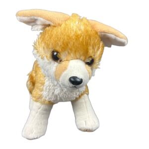 Wild Republic Fennec Fox Plush Stuffed Animal Toy Dog Big Ears Tan Beige